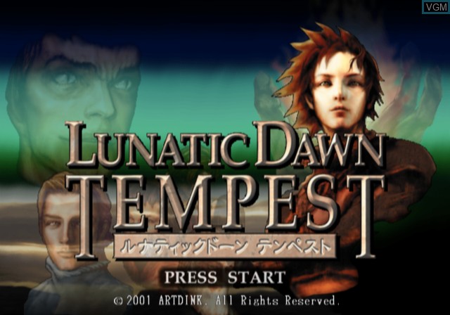 Lunatic Dawn Tempest for Sony Playstation 2 - The Video Games Museum